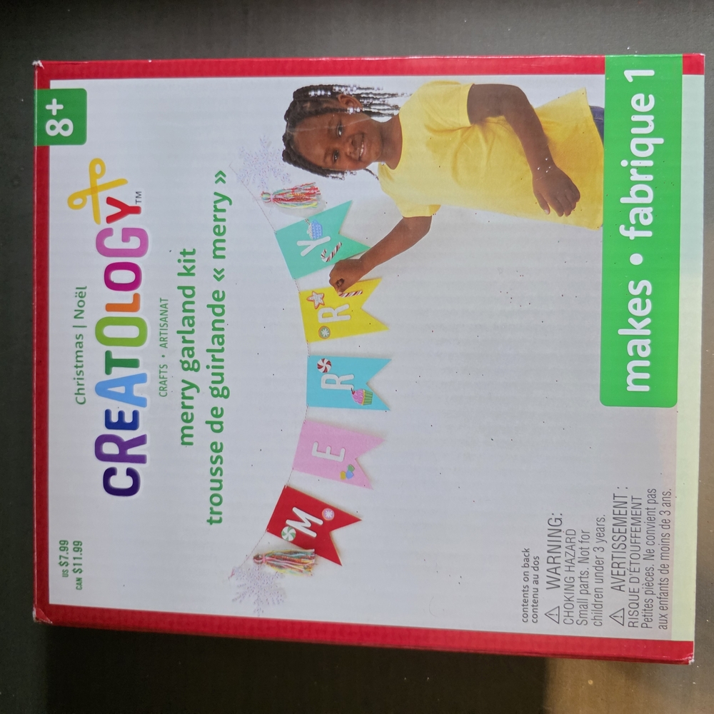 Merry Garland Kit - Colorful Craft Set for Kids